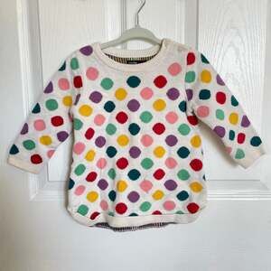 Gap Baby Crazy Dot Jumper Dress Age 12-18 Months TD023 DD 01